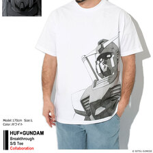 HUF &times; GUNDAM Breakthrough S/S Tee TS02315画像