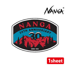 NANGA NANGA 30TH ANNIVERSARY STICKER NA2454-3G506-Z画像
