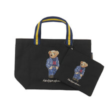 POLO RALPH LAUREN Shopping Tote Bear BLACK画像