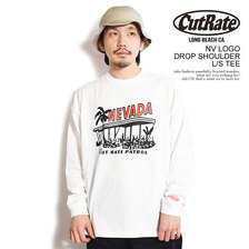 CUTRATE NV LOGO DROP SHOULDER L/S TEE CR-24SS006画像