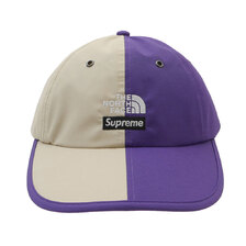 Supreme &times; THE NORTH FACE 24SS Split 6 Panel BEIGE/PURPLE画像