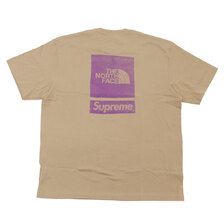 Supreme &times; THE NORTH FACE 24SS S/S Top BEIGE画像