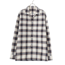 URU COTTON MODAL - OPEN COLLAR L/S SHIRTS 24SCM01画像