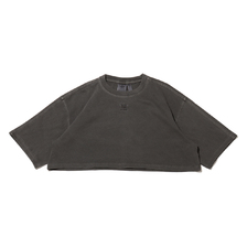 adidas ESSENTIALS+ CROPPED TEE BLACK IT9883画像