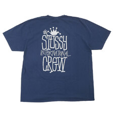 STUSSY CROWN INTERNATIONAL PIG DYED TEE画像