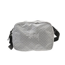 STUSSY RIPSTOP OVERLAY SIDE POUCH BLACK画像