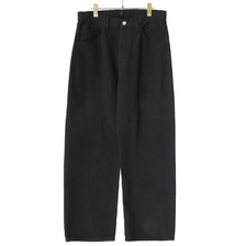 Porter Classic STEINBECK DENIM PANTS BLACK PC-005-2863画像