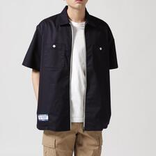 AVIREX S/S ZIP UP WORK SHIRT 7834123022画像