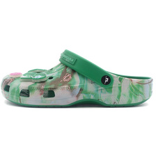 crocs CLASSIC RO CLOG "FUTURA LABORATORIES" GREEN IVY 209622-3WH画像