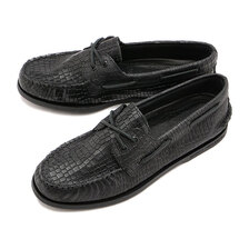 Sperry Top-Sider MA/O 2EYE CROC BLACK STS25289画像