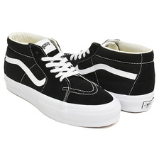 VANS PREMIUM SK8-MID REISSUE 83 LX BLACK / WHITE VN000CQQBA2画像