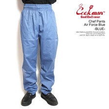 COOKMAN Chef Pants Air Force Blue -BLUE- 231-41827画像