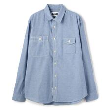 Schott CHAMBRAY LS WORK SHIRT/ 7821920002画像