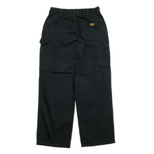BURGUS PLUS Work painter pants - 11oz. Black Denim - 560-10画像