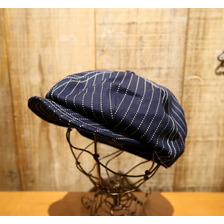 FREEWHEELERS UNION SPECIAL OVERALLS &ldquo;CASSADY&rdquo; INDIGO WABASH STRIPE 2317001画像