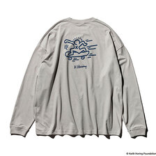 CLUCT × Keith Haring #D [L/S TEE] 04828画像