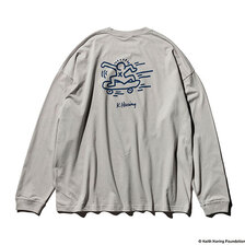 CLUCT &times; Keith Haring #D [L/S TEE] 04828画像