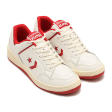 CONVERSE WEAPON CC OX WHITE/DARK RED 34201801画像