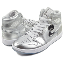 NIKE AIR JORDAN 1 HIGH GOLF NRG GIFT GIVING metallic silver FD6815-001画像