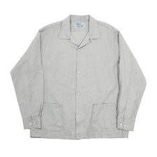Workers Open Collar Shirt, Linen画像