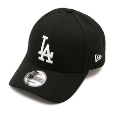 NEW ERA 9FORTY ロサンゼルス・ドジャース ブラック &times; ホワイト 13562124画像