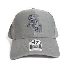 '47 Brand White sox Legend '47 MVP Dark Gray&times;Dark Charcoal Logo GWMVP06GWS画像