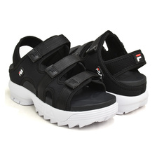 FILA DISRUPOTR SD PUFFY BLACK / WHITE / RED USS23082-013画像