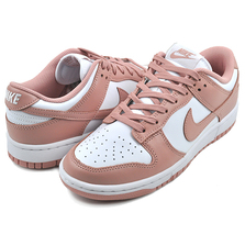 NIKE WMNS DUNK LOW white/rose whisper DD1503-118画像