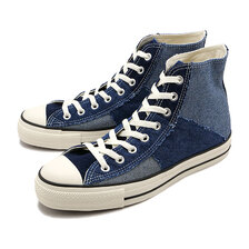 CONVERSE ALL STAR Ⓡ DENIMPATCHWORK HI NAVY 31311872画像