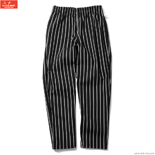 COOKMAN Chef Pants Stripe Black 231-83801画像