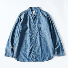 POST OVERALLS #1211-CC The POST : classic chambray indigo画像