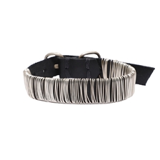 m.a+ thin silver wrapped wrist band A-F7BL1-GR20画像