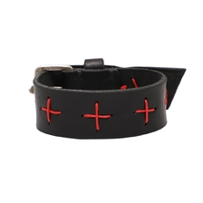 m.a+ cross stitched med wrist band A-F8E1-GR30画像