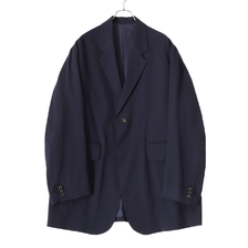 URU WOOL RAYON SILK - 2 BUTTON JACKET 24SWRS01画像