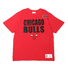Mitchell & Ness LEGENDARY SLUB S/S TEE BULLS RED TCRW5507-CBU画像