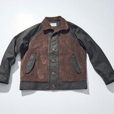 SAMURAI JEANS SJGJ24 ブラックカバードダックグリズリージャケット画像