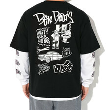 BEN DAVIS Cut House Layered L/S Tee C-24380036画像