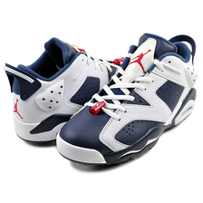 NIKE JORDAN RETRO 6 GOLF white/midnight navy DV1376-101画像