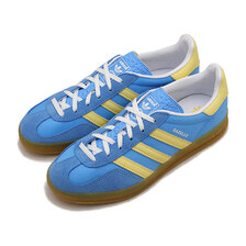 adidas Originals GAZELLE INDOOR SEMI BLUE BURST/ALMOST YELLOW/FTWR WHITE IE2960画像