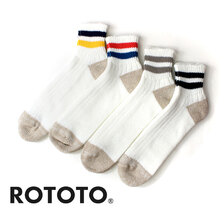 RoToTo O.S. RIBBED ANKLE SOCKS R1404画像
