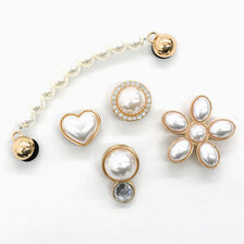 crocs Dainty Pearl Jewelry 5 Pack 10013133画像
