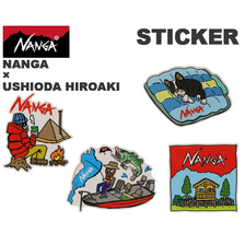 NANGA USHIODA HIROAKI STICKER NA2454-3G502-Z画像