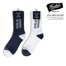 EVILACT EVIL MID SOCKS EA-WFRSS-A01画像