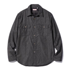 SUGAR CANE FICTION ROMANCE 3.8oz. FRENCH SATEEN WORK SHIRT SC29265画像