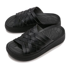 MALIBU SANDALS ZUMA PLATFORM BLACK/BLACK MSP020001画像