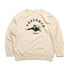 BURGUS PLUS Print Crew Neck Sweat Shirt - Fresh Man - BP24603画像