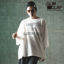 GLIMCLAP Mesh layered design T-shirt 16-043-GLS-CE画像