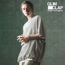 GLIMCLAP Waffle texture T-shirt 16-050-GLS-CE画像
