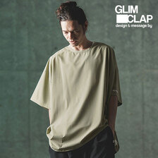 GLIMCLAP Mesh fabric oversized T-shirt 16-070-GLS-CE画像