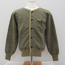 DAPPER'S LOT1684 40's Military Style Sweat Cardigan Special Sewing Model画像